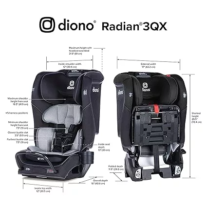 Diono Radian 3RXT, 4-in-1 Convertible