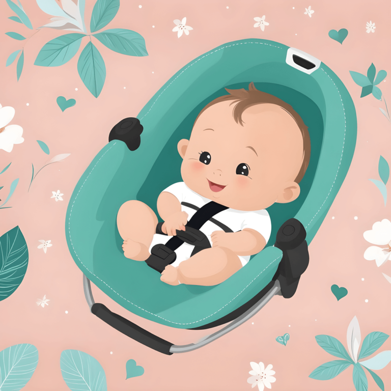 How long a baby stay in a car seat?