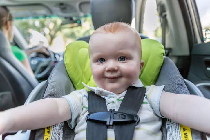 Keep a Baby Happy in the Car Seat 