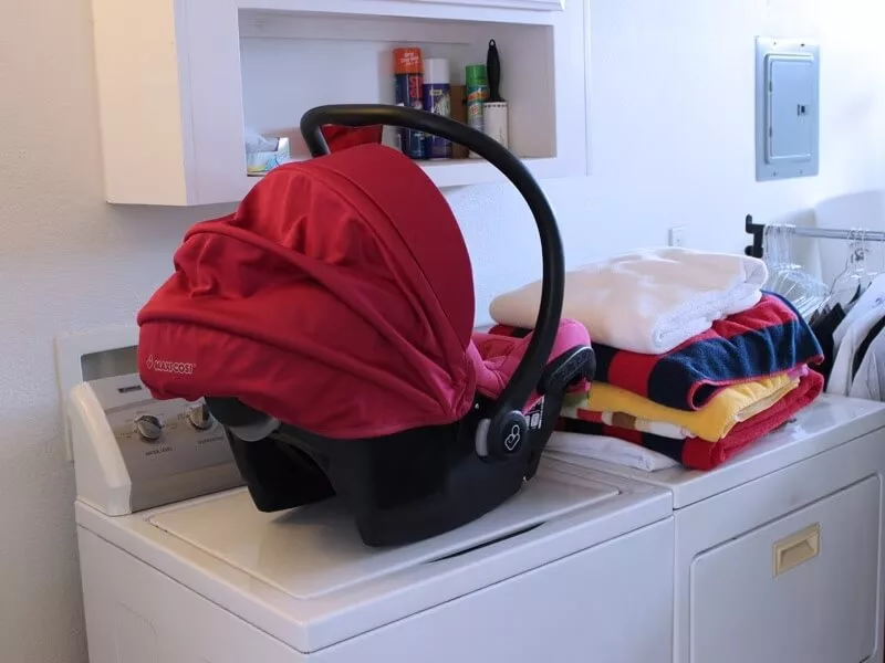 Machine Washable - Clean a Baby Car Seat at Home