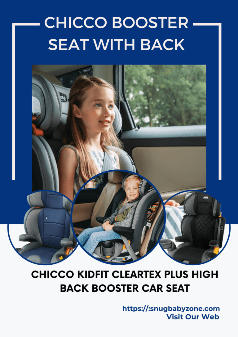 Chicco Booster Seat with Back